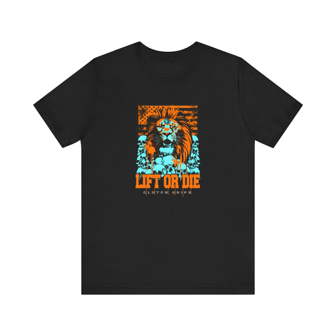 LION HEART FREEDOM TEE MIAMI AQUA ORANGE /LIFT OR DIE