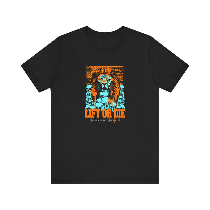 LION HEART FREEDOM TEE MIAMI AQUA ORANGE /LIFT OR DIE