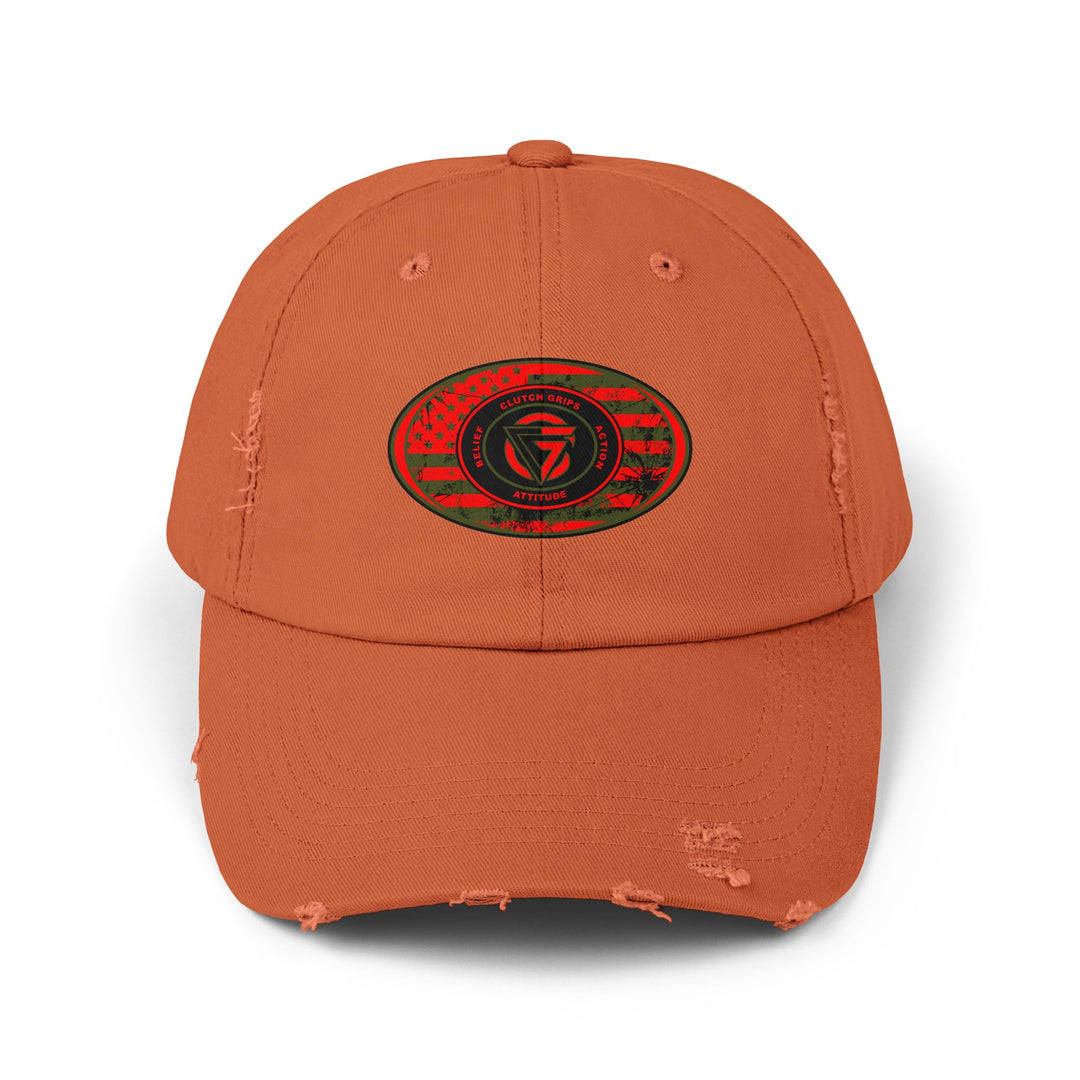 CG RED GREEN OVAL FLAG CAP