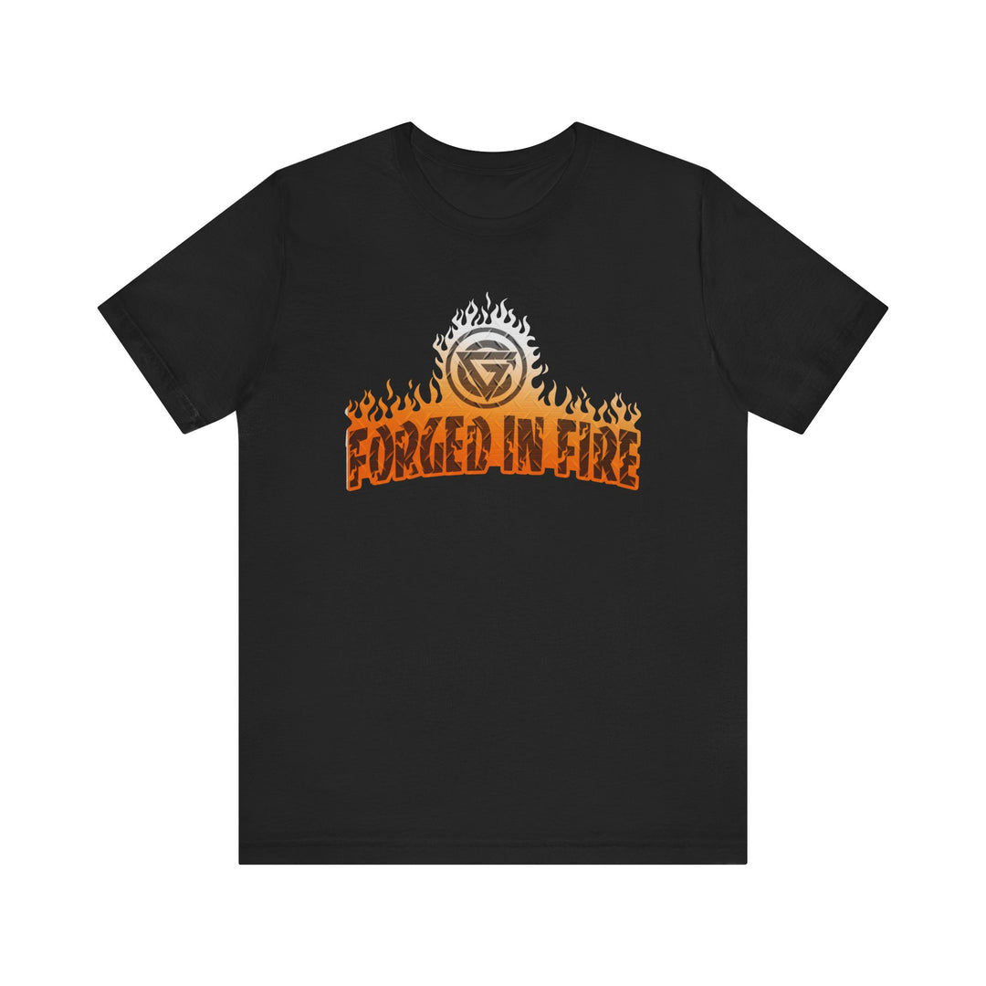 FORGED IN FIRE ORNGE WHITE /DIAMOND PLATE STYLE