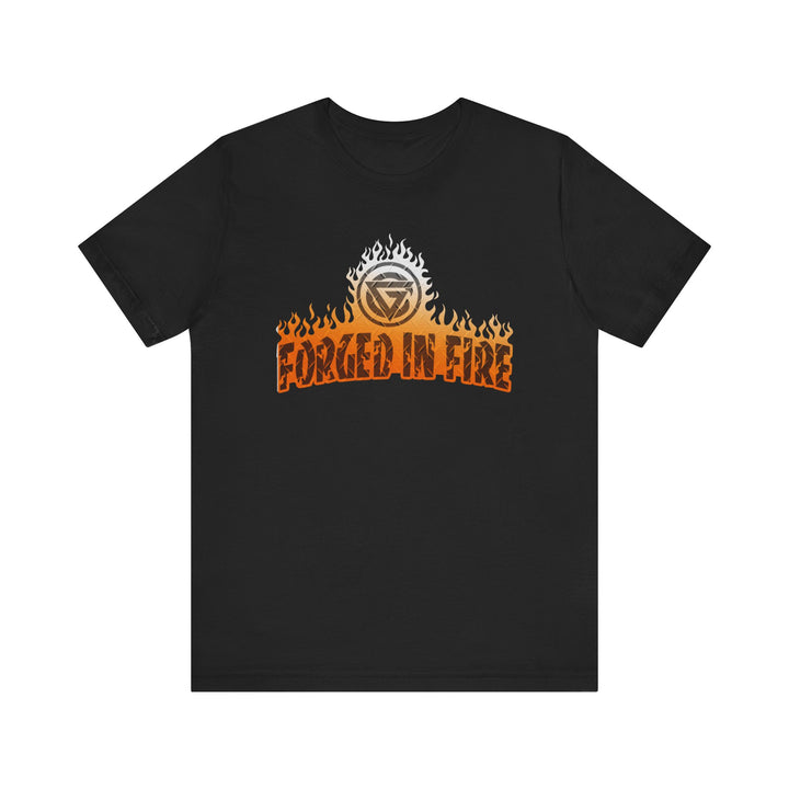 FORGED IN FIRE ORNGE WHITE /DIAMOND PLATE STYLE