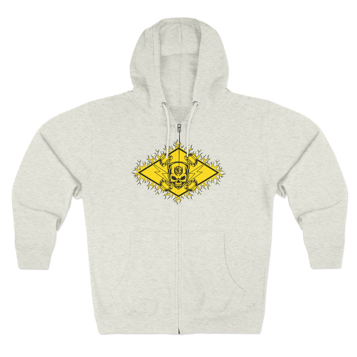 SPARTAN LIFT YELLOW BLACK/READY FOR WAR ZIP UP