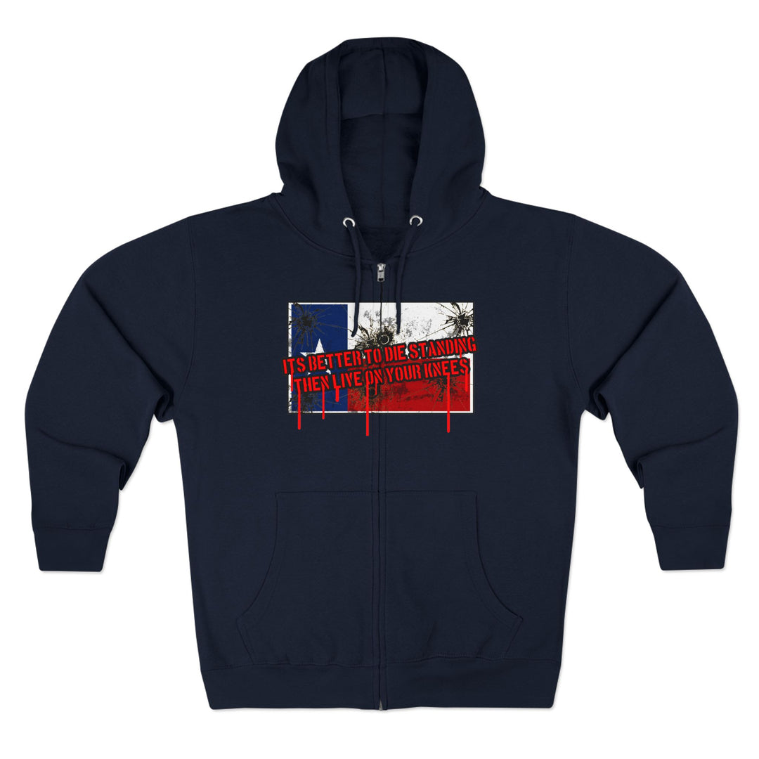 CG ANGRY DOG LONE STAR TEXAS STYLE /LIFT OR DIE ZIP UP