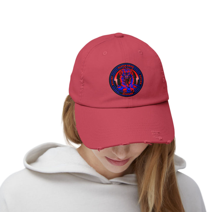 CG DYNAMITE TIGER HYPER RED BLUE COIN CAP