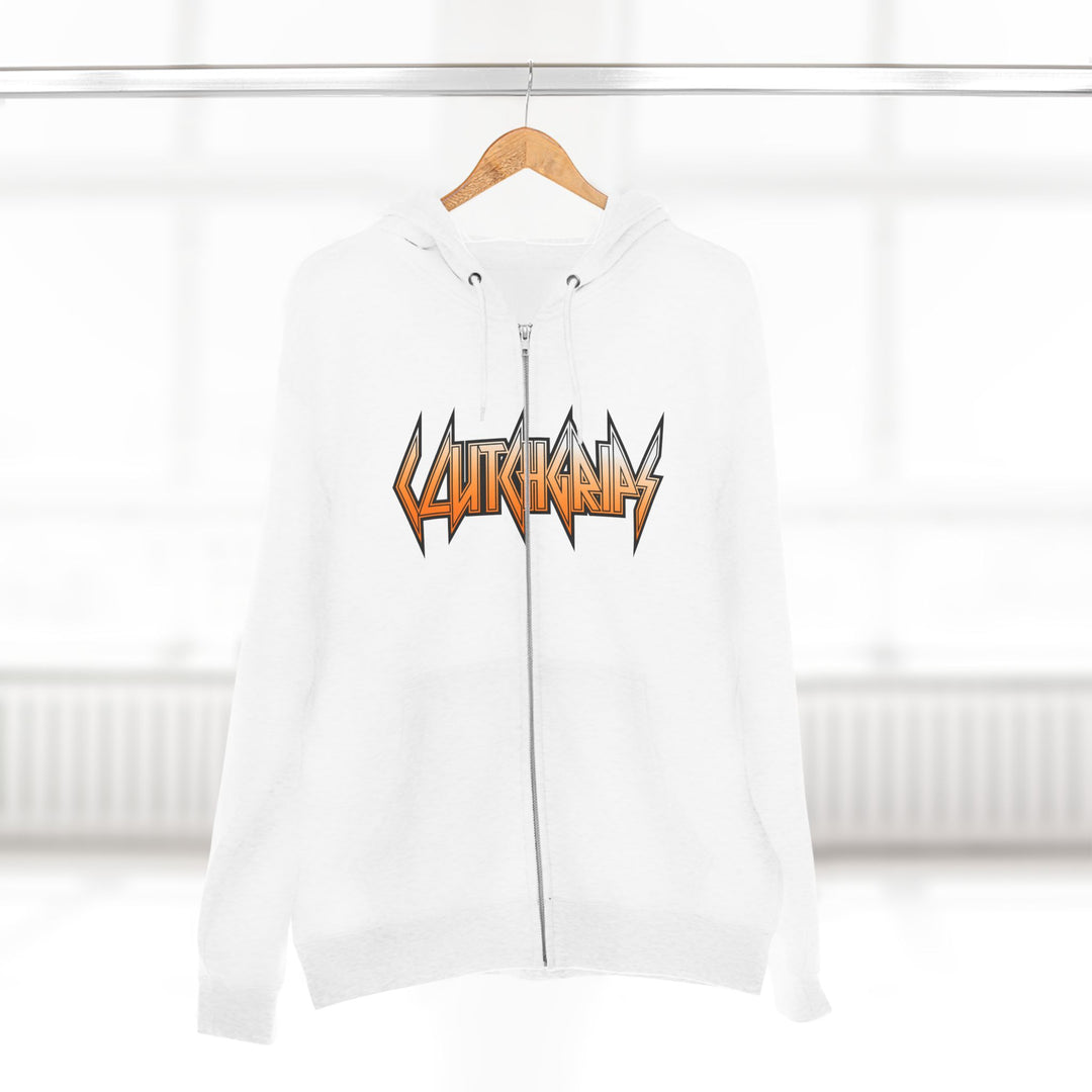 CG A AMERICAN WARRIORS ORANGE WHITE FADE /CONQUER ZIP UP