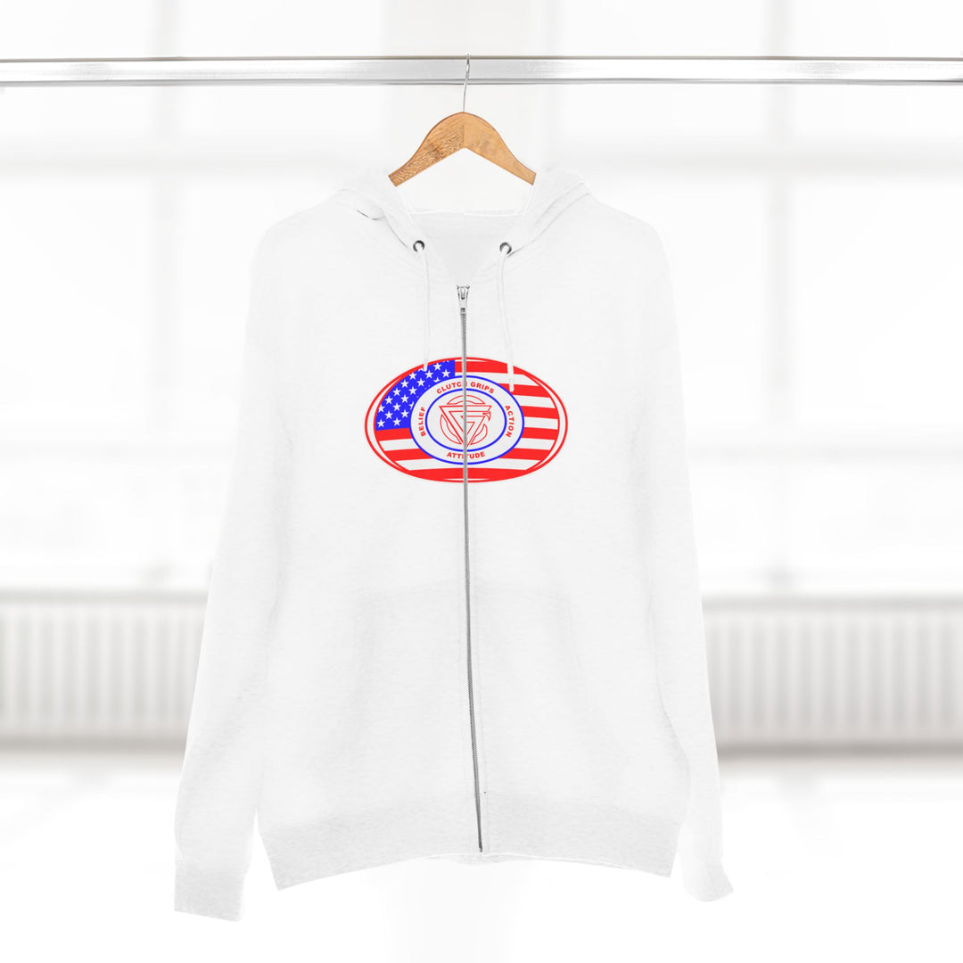CG ANGRY DOG USA/LIFT OR DIE ZIP UP