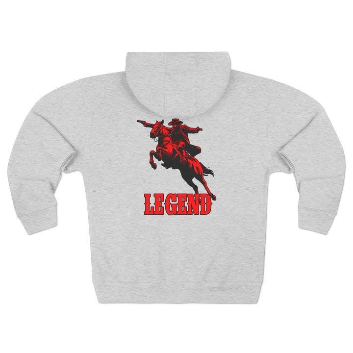 CG OUTLAW RED BLACK /TEXAS LEGEND ZIP UP