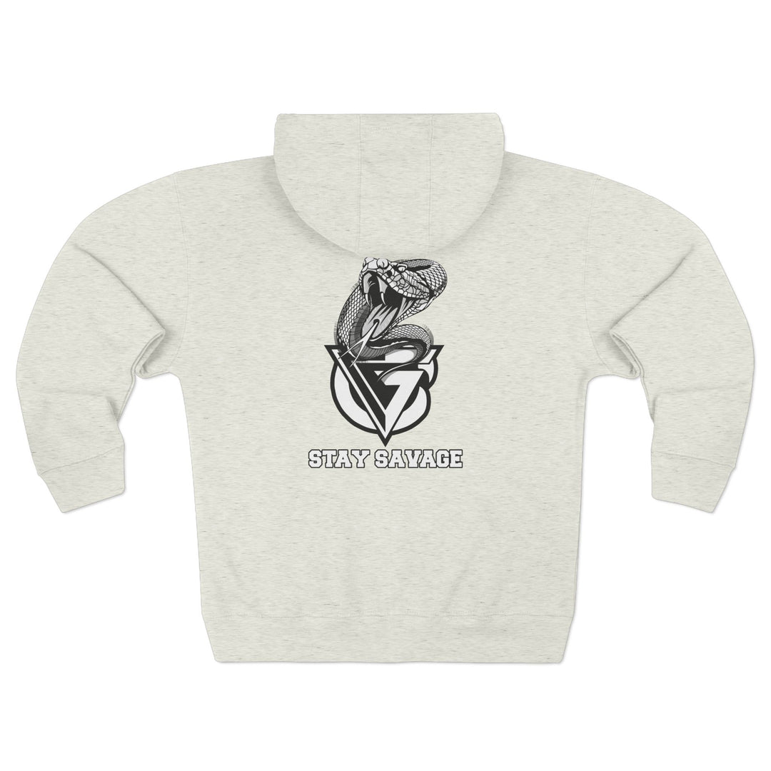 CG WICKED VIPER BLACK WHITE /STAY SAVAGE ZIP UP