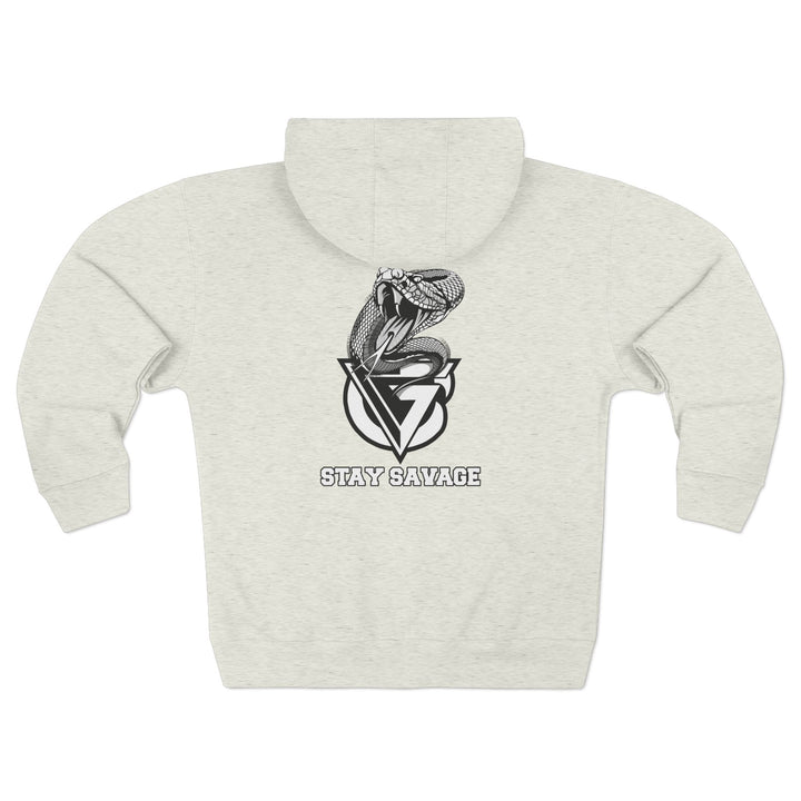 CG WICKED VIPER BLACK WHITE /STAY SAVAGE ZIP UP