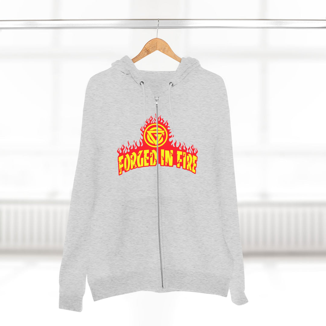 CG SGL SKULL BELL RED GOLD/LIFT OR DIE ZIP UP