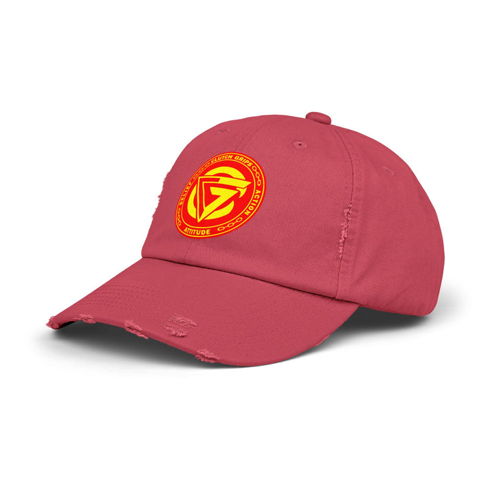 CG ORANGE RED LOGO CAP