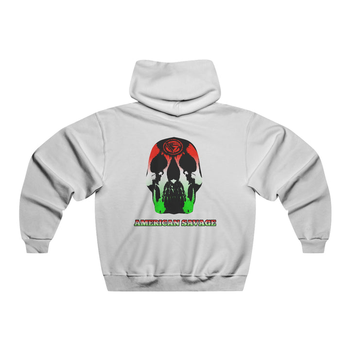 SKULLATOR- RED WHITE GREEN FADE/AMERICAN SAVAGE
