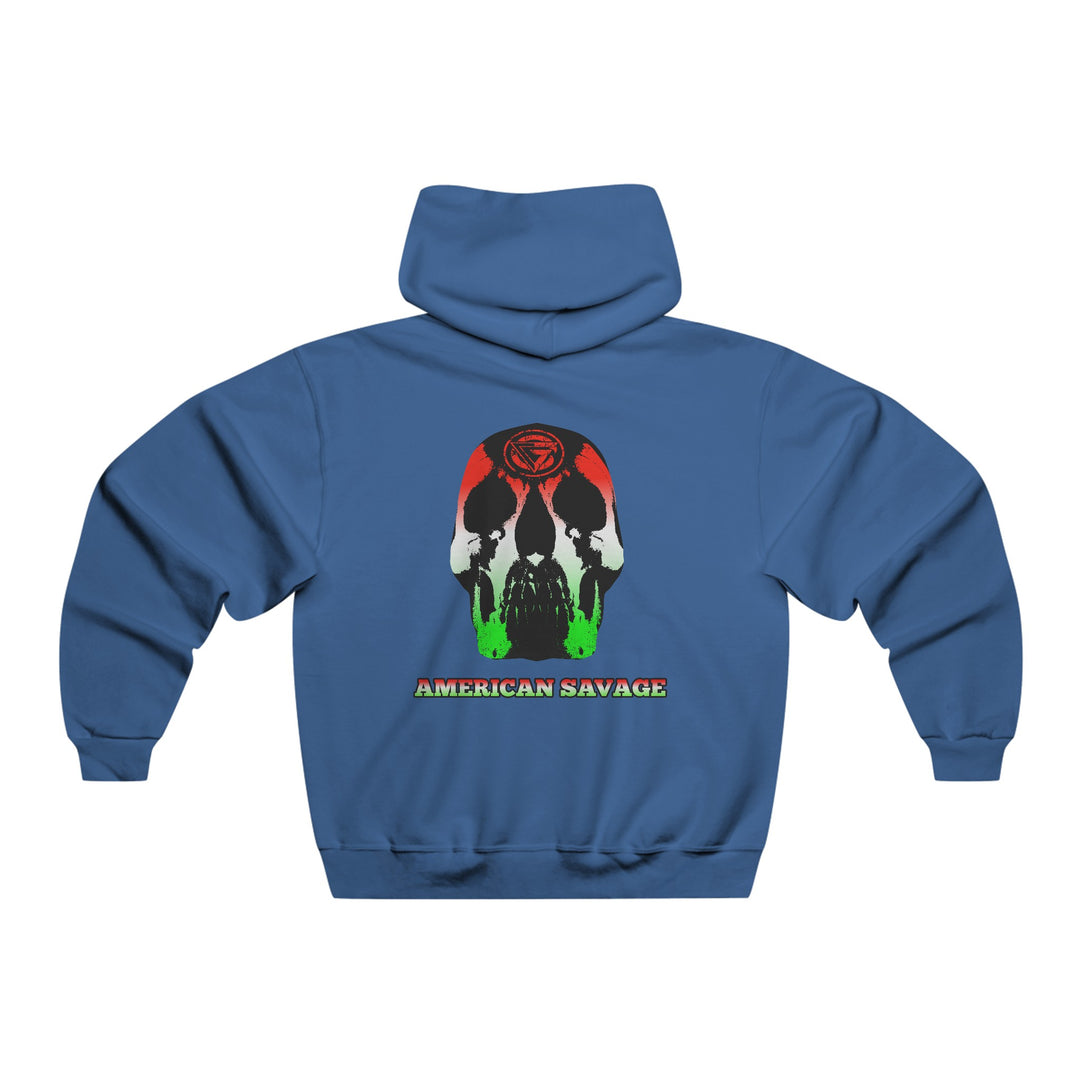 SKULLATOR- RED WHITE GREEN FADE/AMERICAN SAVAGE