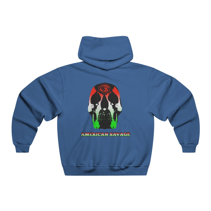 SKULLATOR- RED WHITE GREEN FADE/AMERICAN SAVAGE