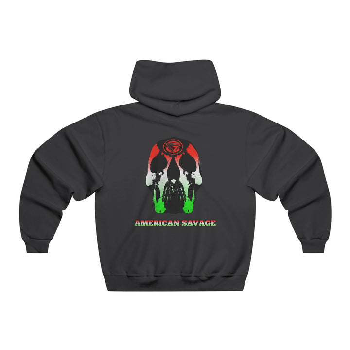 SKULLATOR- RED WHITE GREEN FADE/AMERICAN SAVAGE