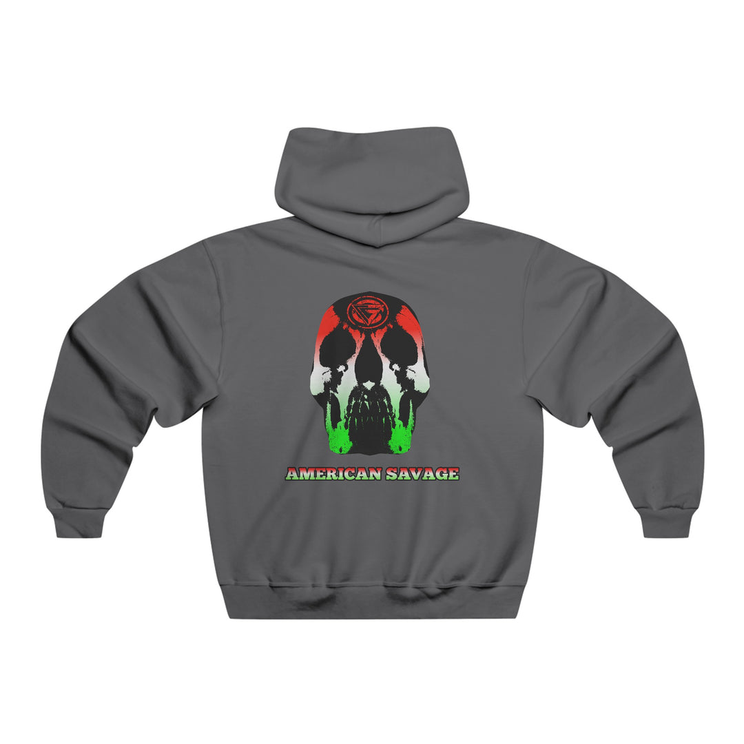 SKULLATOR- RED WHITE GREEN FADE/AMERICAN SAVAGE