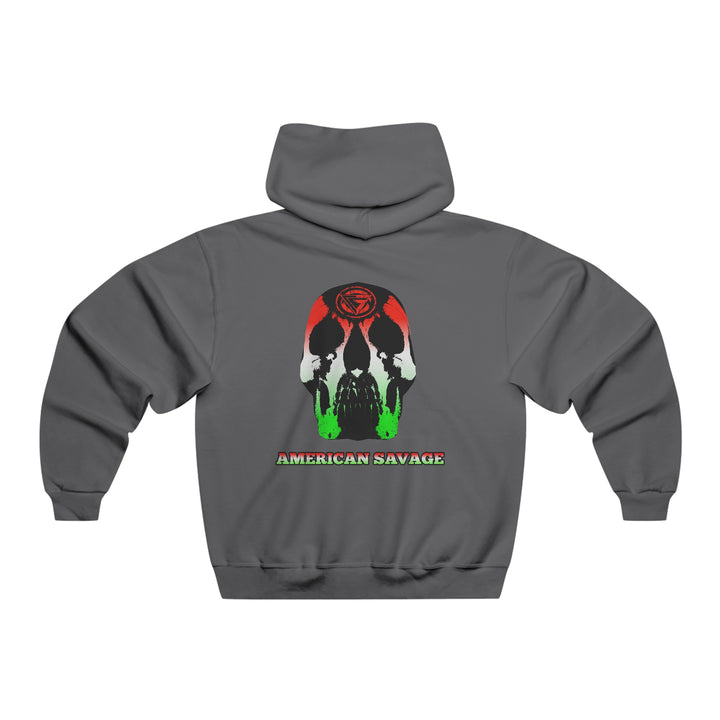 SKULLATOR- RED WHITE GREEN FADE/AMERICAN SAVAGE