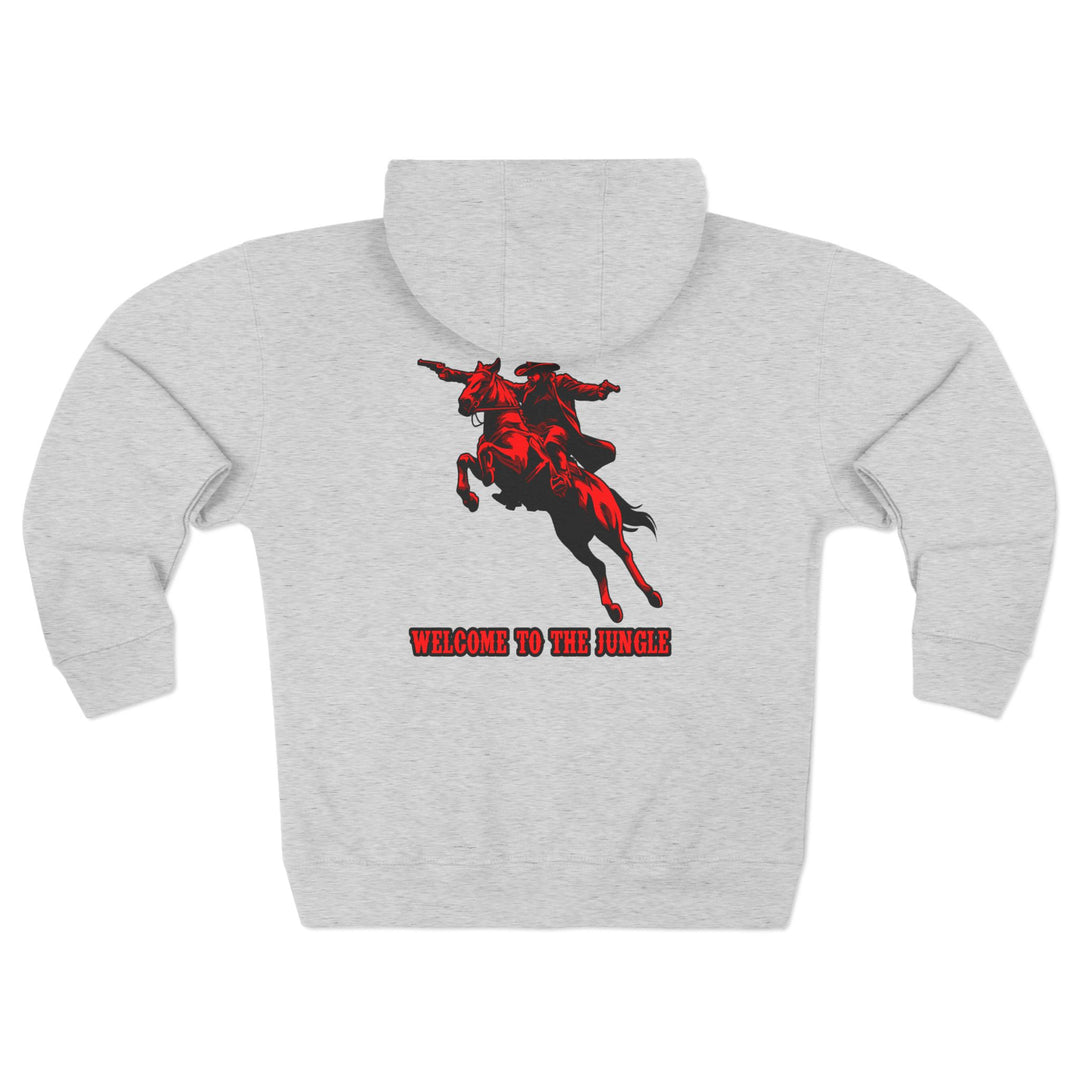 CG OUTLAW RED BLACK /WELCOME TO THE JUNGLE ZIP UP