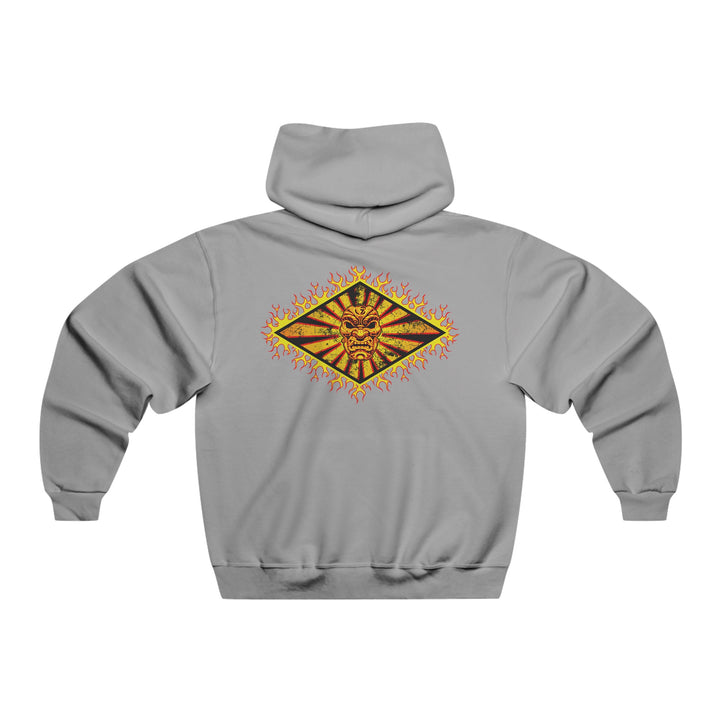 DIAMOND FIRE MASK/RED BLK YELLOW FIRE