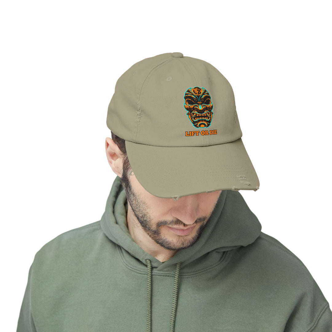 CG SAMURAI MASK AQUA ORANGE/LIFT OR DIE CAP