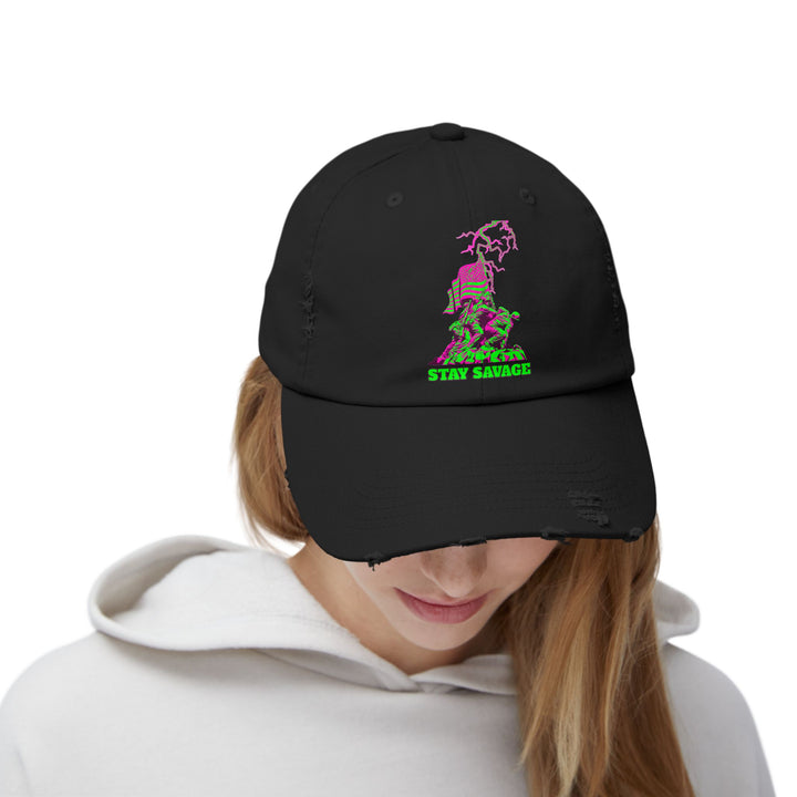 AMERICAN FREEDOM FIGHTER PURPLE GREEN/STAY SAVAGE CAP