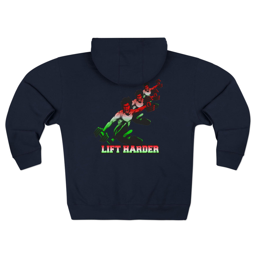 CG LIFT KICK RED WHITE GREEN FADE/LIFT HARDER ZIP UP
