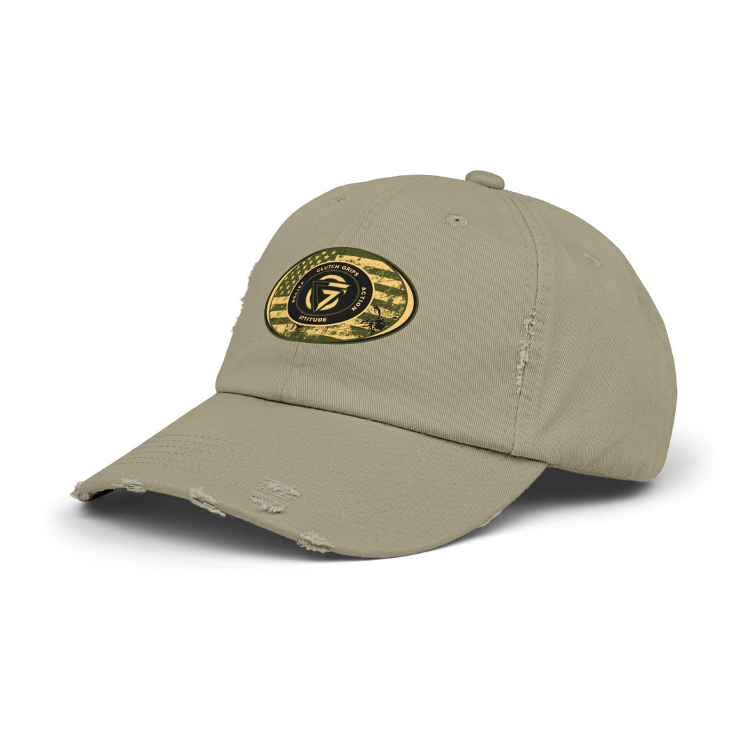 CG AFGHANISTAN DISTRESSED TRIBUTE FLAG OVAL CAP