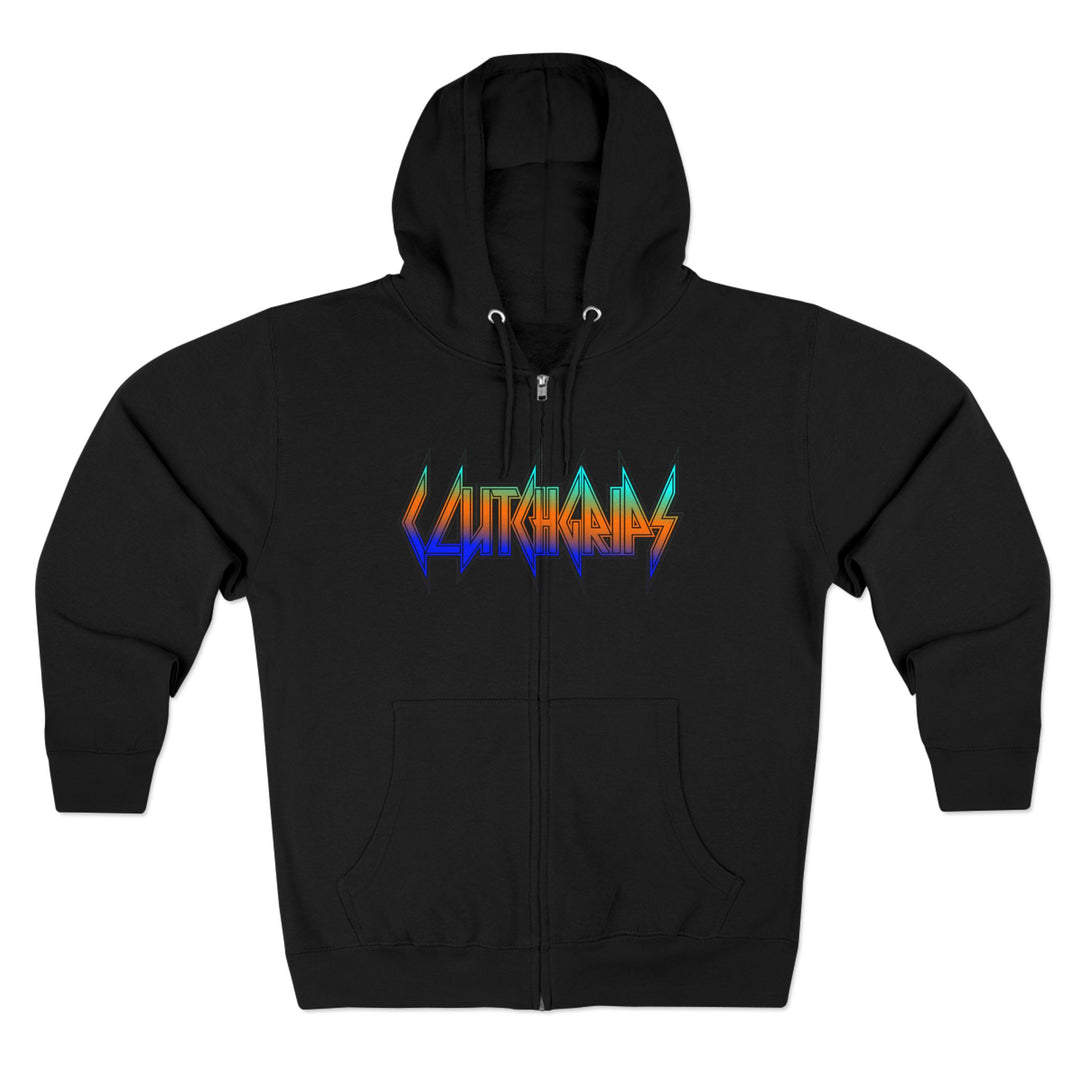 CG APE VS ZILLA BLUE ORANGE WHITE FADE/KILL OR BE KILLED ZIP UP