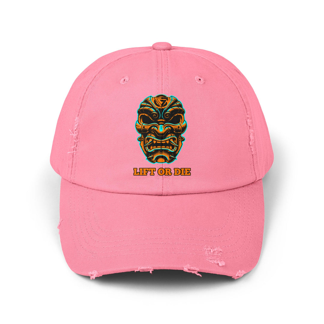 CG SAMURAI MASK AQUA ORANGE/LIFT OR DIE CAP