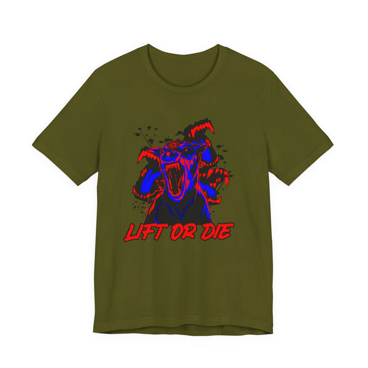 CG MAD DOG RED BLUE/LIFT OR DIE