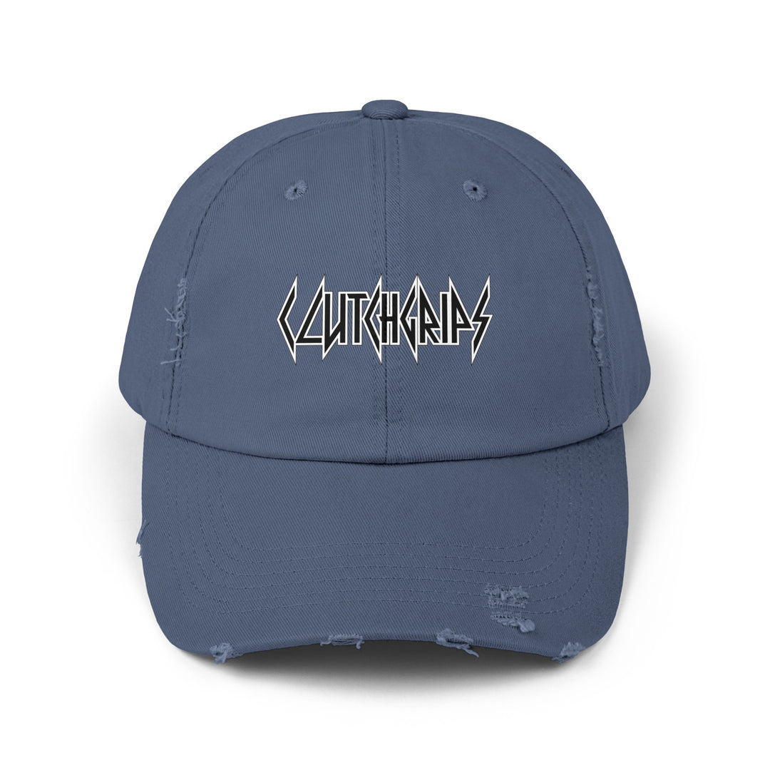 CLUTCHGRIPS WHTE BLACK CAP