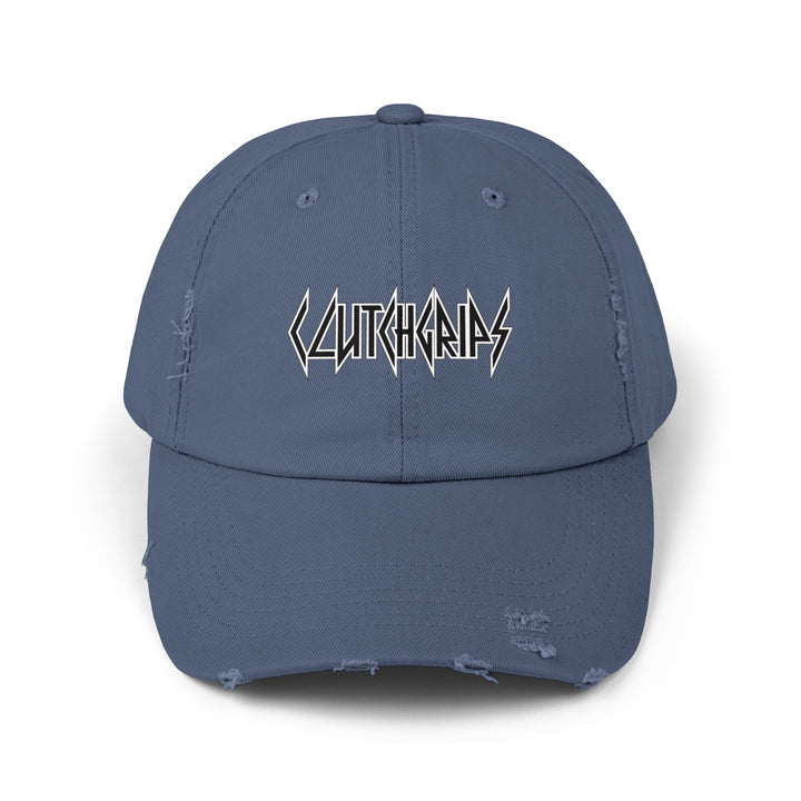 CLUTCHGRIPS WHTE BLACK CAP