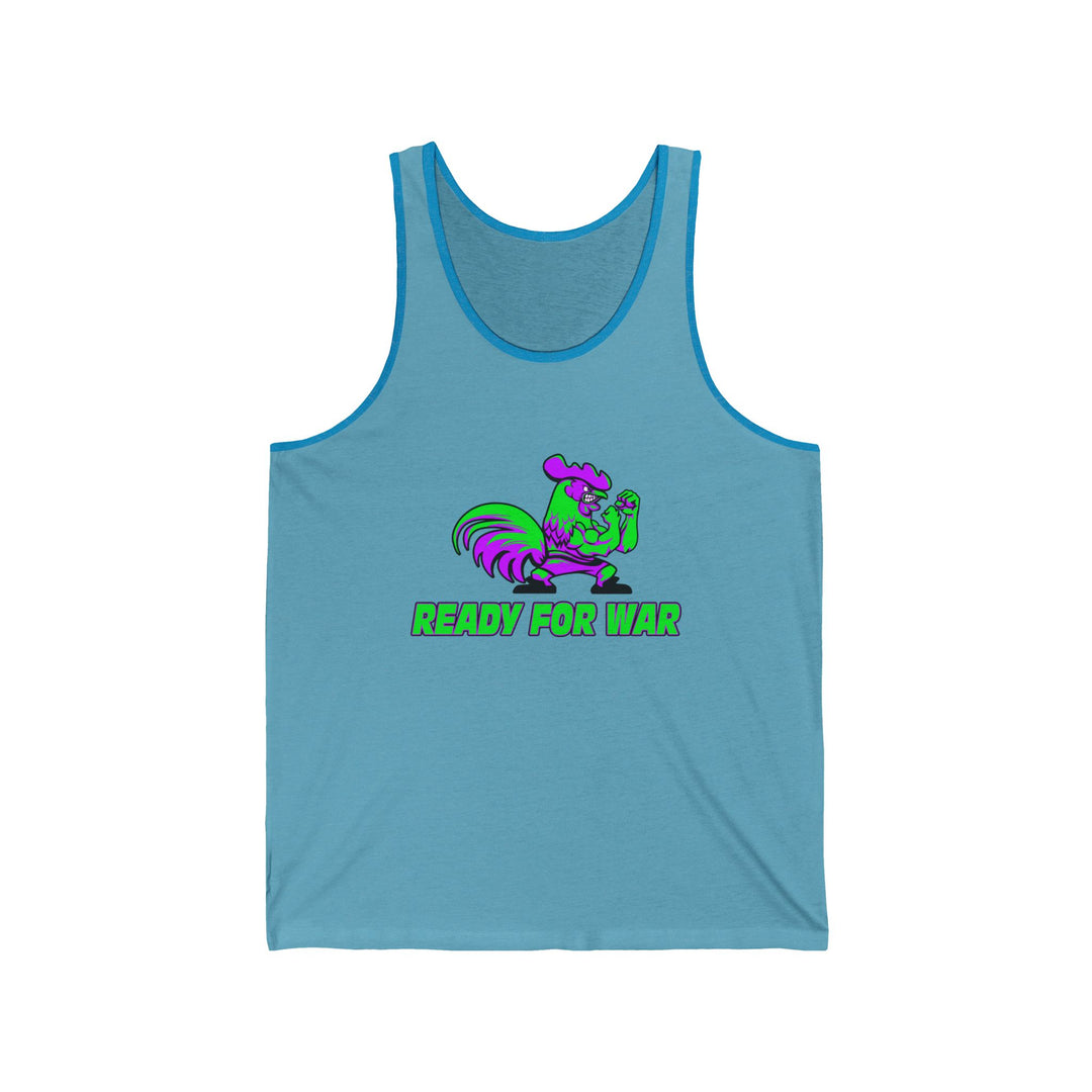 ANGRY ROOSTER PURPLE GREEN/READY FOR WAR