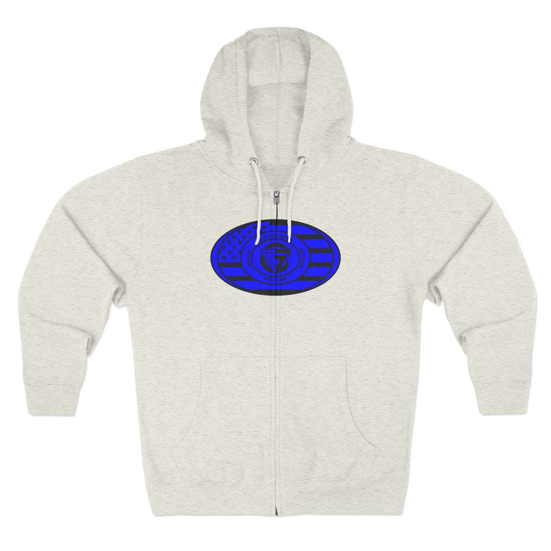 MAC WICK LIFT BLUE CG FLAG /LIFT OR DIE ZIP UP