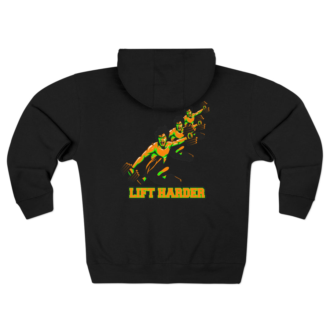 CG LIFT KICK ORANGE GREEN/LIFT HARDER ZIP UP