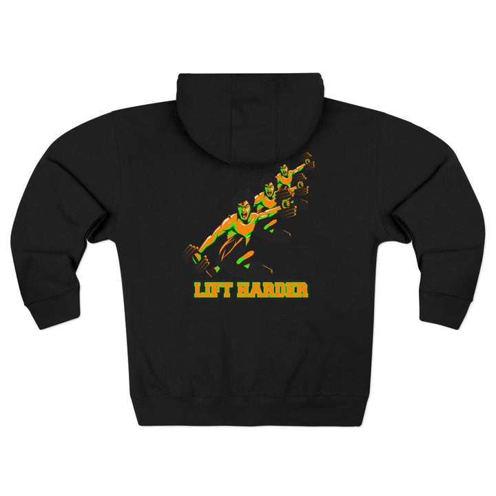 CG LIFT KICK ORANGE GREEN/LIFT HARDER ZIP UP