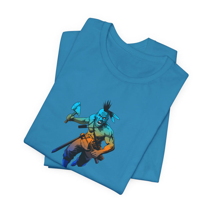 CG MAC BRAVE BLUE ORANGE AQUA FADE /READY FOR WAR