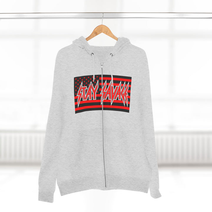 CG  NAVY SEAL TRIBUTE  RIP RED BLACK /DONT BE A BITCH ZIP UP