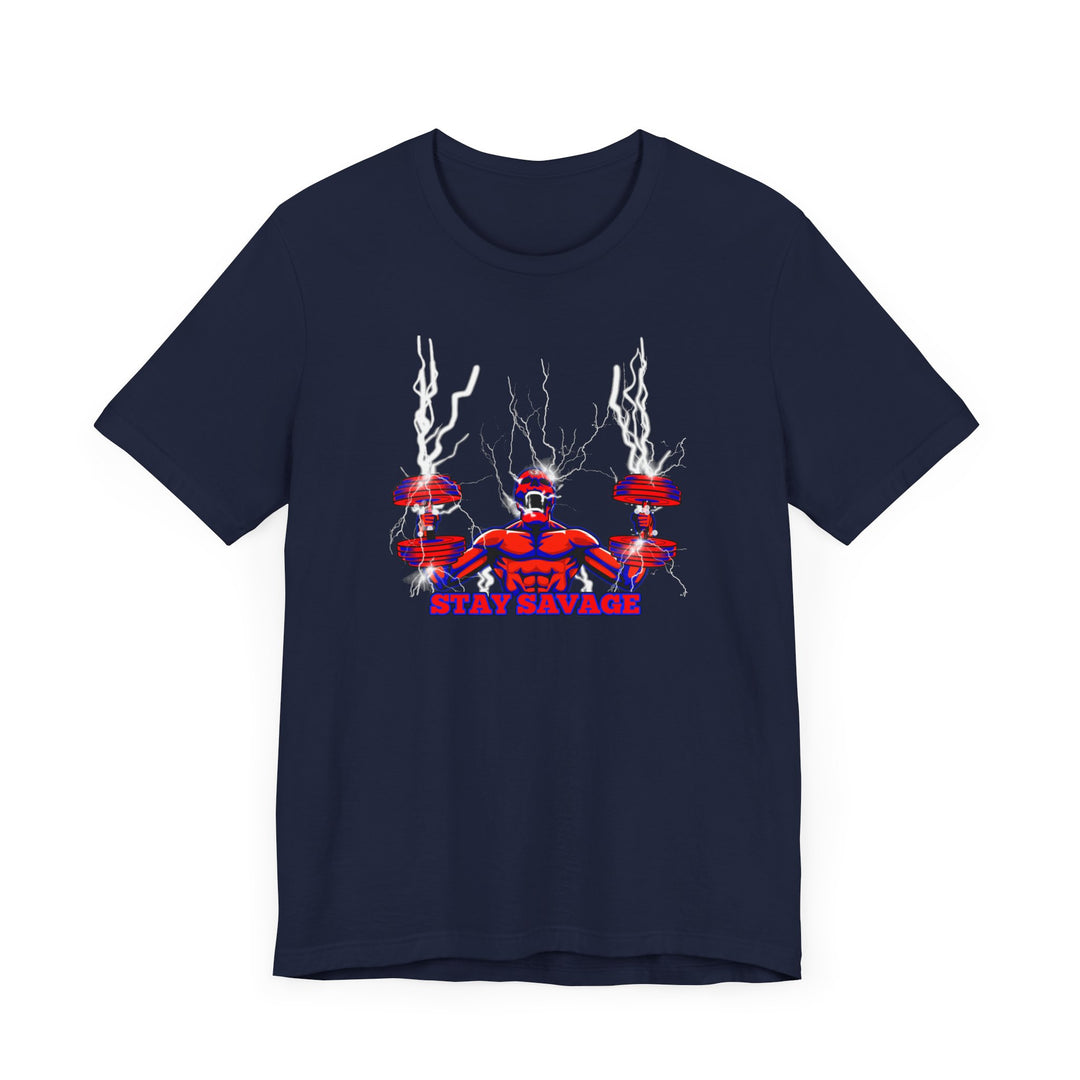 RIDE THE LIGHTNING RED BLUE/STAY SAVAGE
