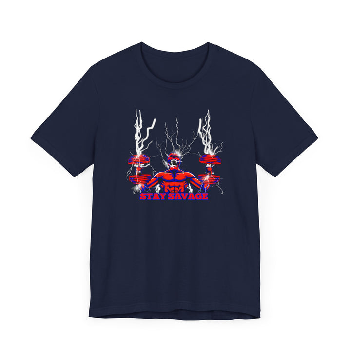 RIDE THE LIGHTNING RED BLUE/STAY SAVAGE