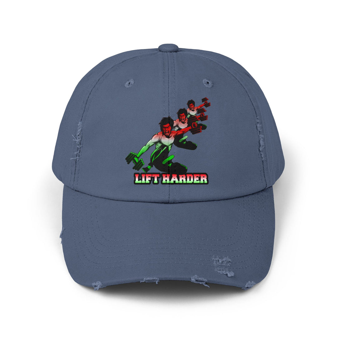 MAC LEE RED WHITE GREEN FADE LIFT KICK /LIFT HARDER CAP