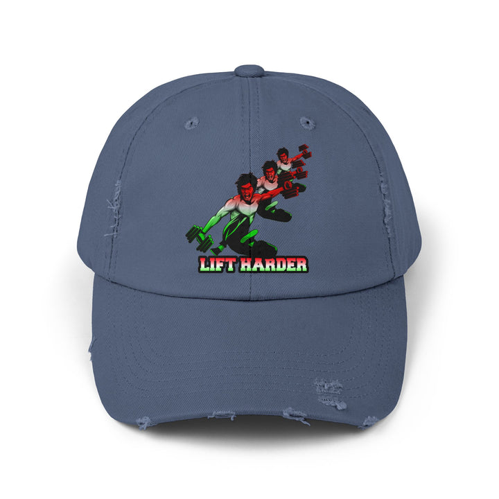 MAC LEE RED WHITE GREEN FADE LIFT KICK /LIFT HARDER CAP