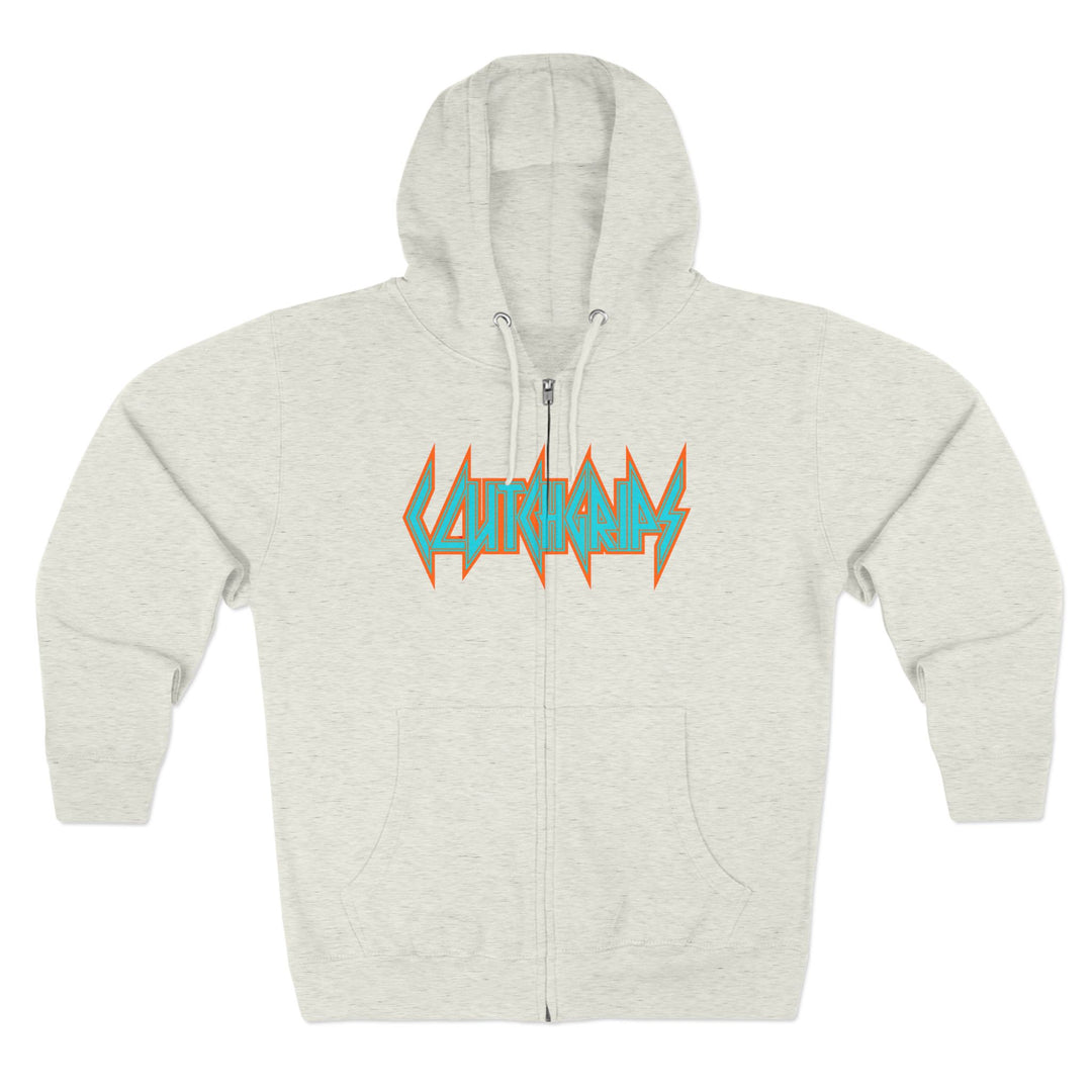 CG APE VS ZILLA RED MIAMI COLORS /CONQUER ZIP UP