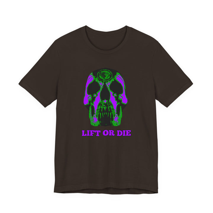 SKULLATOR PURPLE GREEN  /LIFT OR DIE