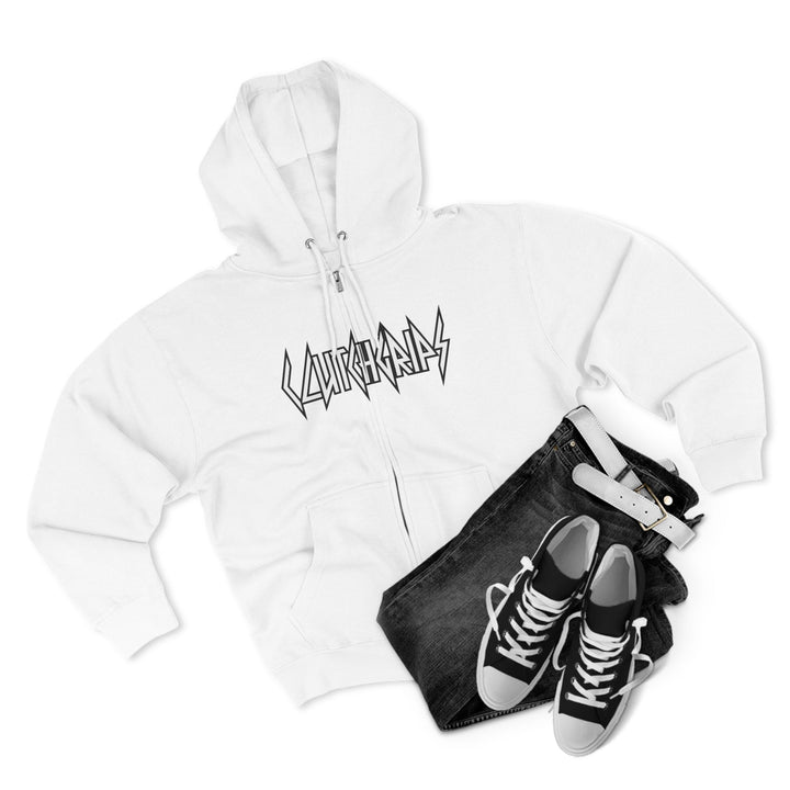 CG MAC DRAGON SNAP WHITE/LIFT OR DIE ZIP UP