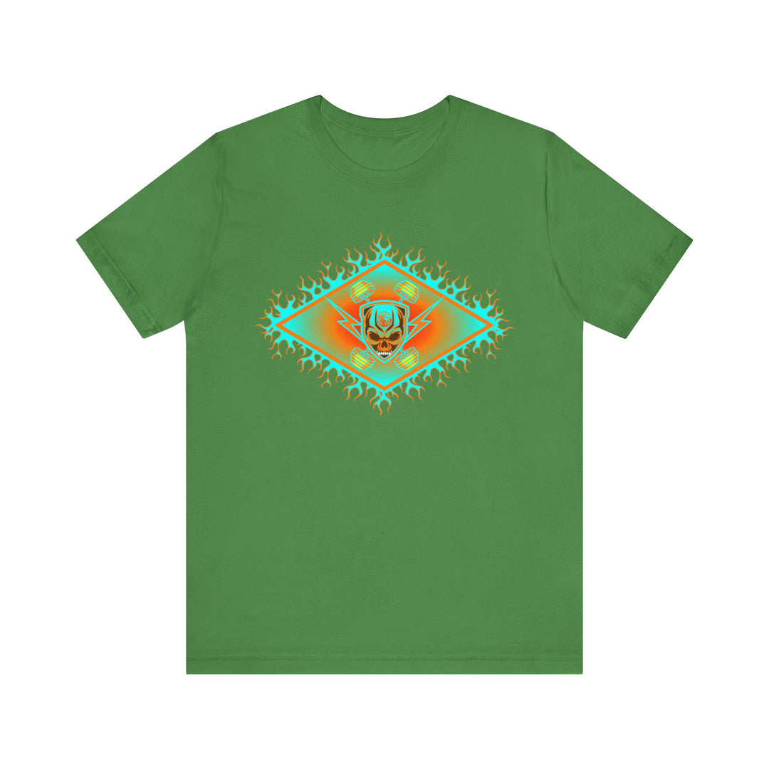 CG DIAMOND SKULLATOR MIAMI AQUA ORANGE DBL BELL