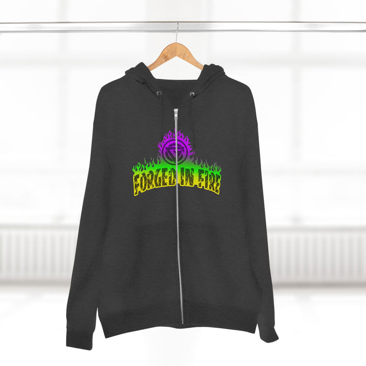 CG LIGHTNING KING YELLOW GREEN PURPLE /STAY SAVAGE ZIP UP