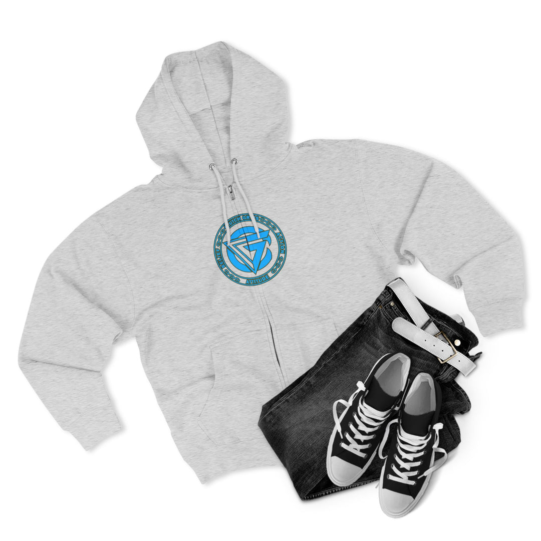 MAC VS SNAKE BLUE/READY FOR WAR ZIP UP