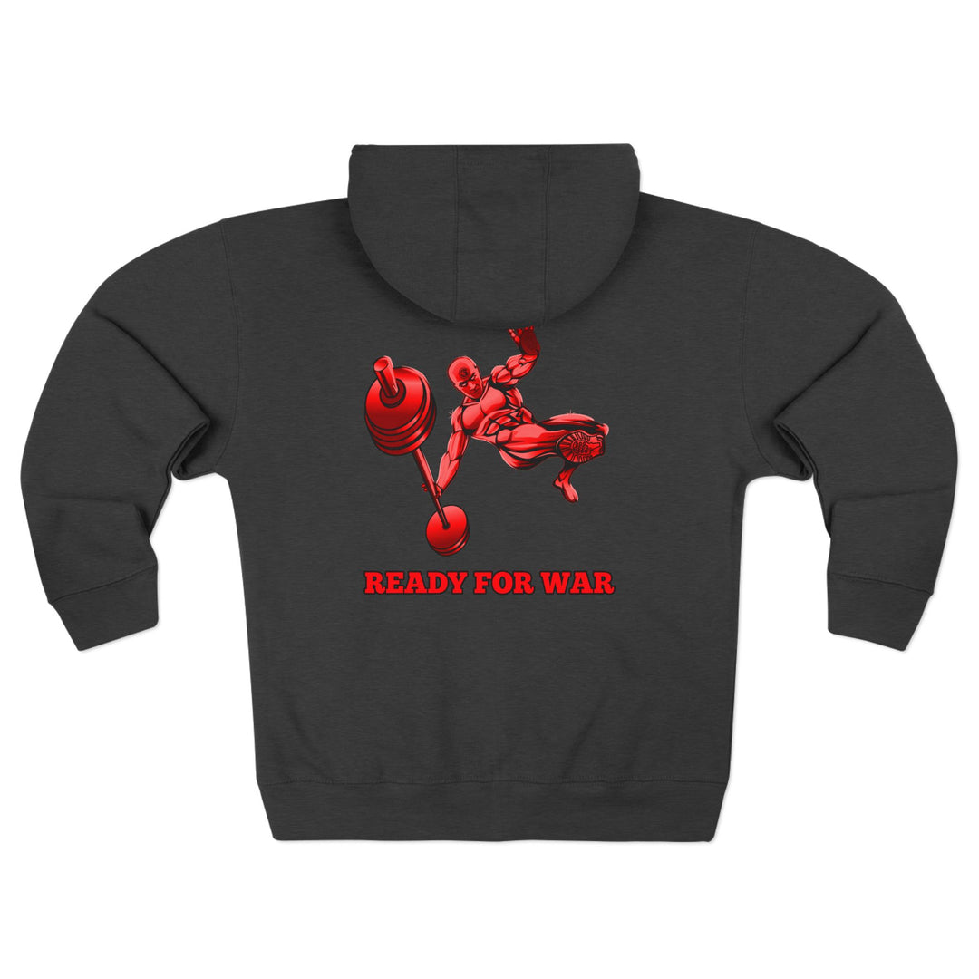 CG MAC JUMP RED /READY FOR WAR ZIP UP