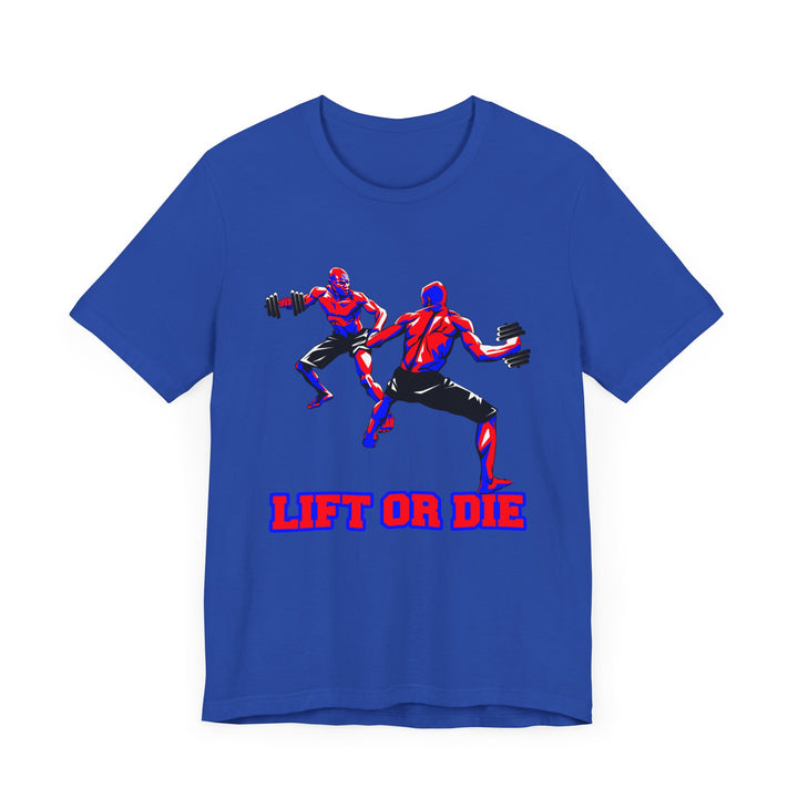 CG RED BLUE MAN VS MAN /LIFT OR DIE